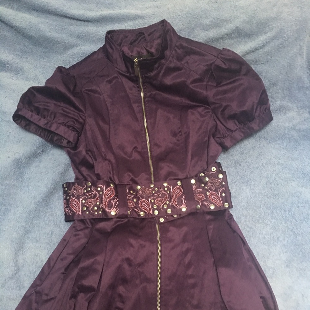 Gorgeous purple dress/coat